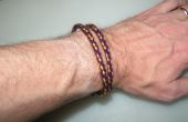 Comment tisser des cordes médiévales pour tailler, des bracelets ou des colliers. 