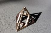 « Impossible » pyramide Puzzle - des échantillons de matériaux pour l’impression 3D