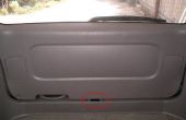 Fix Toyota Tarago/Previa coincé le loquet du compartiment arrière (avec la porte fermée)