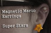 Boucles d’oreilles magnétique Mario Super Stars