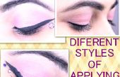 Différents Styles d’appliquer Eyeliner