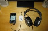 Gros iPod télécommande Inline pour une utilisation avec les téléphones/écouteurs-boutons tête
