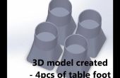 Impression 3D - remplacement de pied de Table