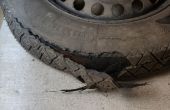 Comment réparer un pneu cassé