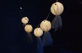 Halloween String Mini s’allume les lanternes Ghost