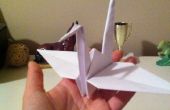 Grue de papier origami