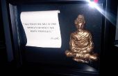 Super Sculpey Buddha dans une boîte d’ombre