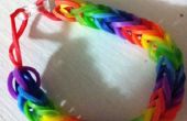 Bracelet Rainbow Loom de queue de poisson
