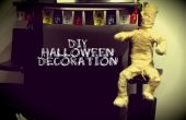 Halloween décoration - momie - projet Geek #6