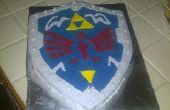 Mon gâteau de hylienne bouclier Zelda ! 