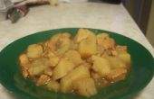 Curry de poulet pommes de terre