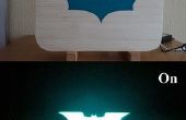 Lueur dans la lumière de Batman dark