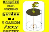 Recyclé Self Wicking Pickle seau jardin ! 