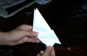 Oiseau qui bat des ailes de papier