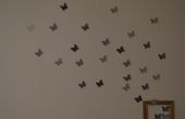 Papier papillons décoration