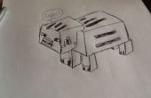 How To Draw Minecraft cochon - une série Minecraft