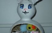 Bunny Gourd Chick nid Craft