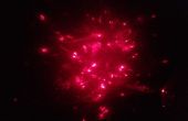 Laser + paillettes = Galaxy rouge + partie