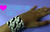DIY Duck Tape poignets