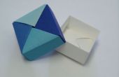 Boîte de cadeau origami Square