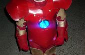 Ma version à la main de Iron man pour mon tout-petit si mignon ! 