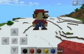 Mario Minecraft Pixel Art