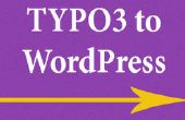 TYPO3 WordPress plugin de Migration: 5 étapes faciles