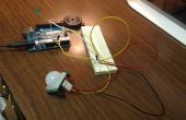 Piezo, PIR motion sensor tous relié à un arduino