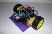 Arduino HC-SR04 Rover ultrasons