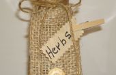 Bouteille de Gift Wrap pour herbes