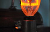 Lumière de nuit haute tension steampunk plasma