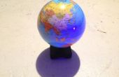 24 heures 1 cycle spinning globe. 