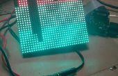 Raspberry Pi LED d’affichage de texte de défilement