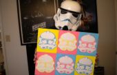 Oeuvre d’Art d’Andy Warhol Style Clone Trooper