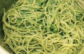 Faire des spaghettis al Pesto au basilic frais