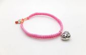 Bons cadeaux Saint Valentin - bracelet d’amitié coeur fishtail instructions de bracelets d’amitié