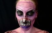 Bon marché cible de maquillage Halloween - alien edition