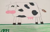 Comment dessiner une vache Cartoon