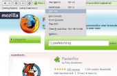 Travail hors ligne dans Firefox