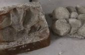 Faire béton Rocks pour parois rocheuses, des foyers, manières à pied, fontaines d’eau et plus ! 