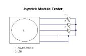 Module testeur bricolage électronique selfmade joystick simple