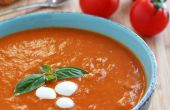 Soupe crémeuse tomate maison