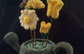 Amigurumi arrosage can & fleurs