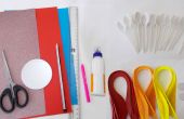 Recyclé bricolage projets : Comment faire des cuillères en plastique bricolage & decoration murale miroir
