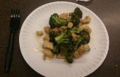 Sauté de poulet et brocoli (avec une option végétarienne)