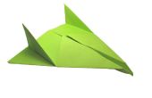 Avion en papier origami : Bombardier de Thunder