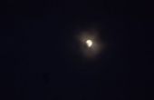 Lune de mon back yard et telascope