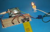 Activés par mouvement lumière avec capteur Arduino et HC-SR04