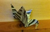 Origami battement Bird