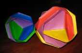 Origami géométrique - brocart japonais